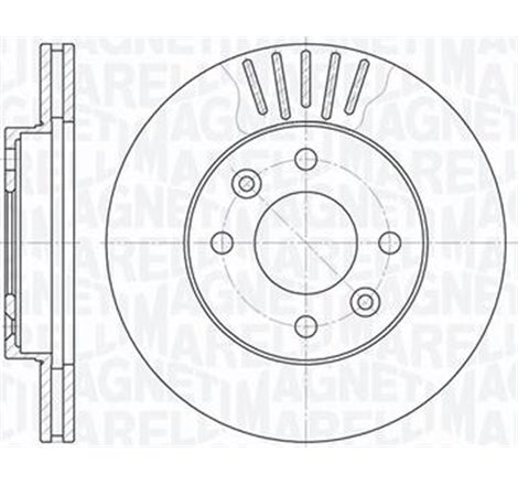 Disc frana - Comline-ADC1503