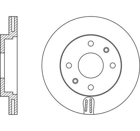 Disc frana - Comline-ADC1504V