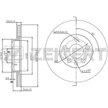 Disc frana - Comline-ADC1513V