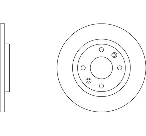 Disc frana - Comline-ADC1521