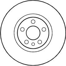 Disc frana - Comline-ADC1546V