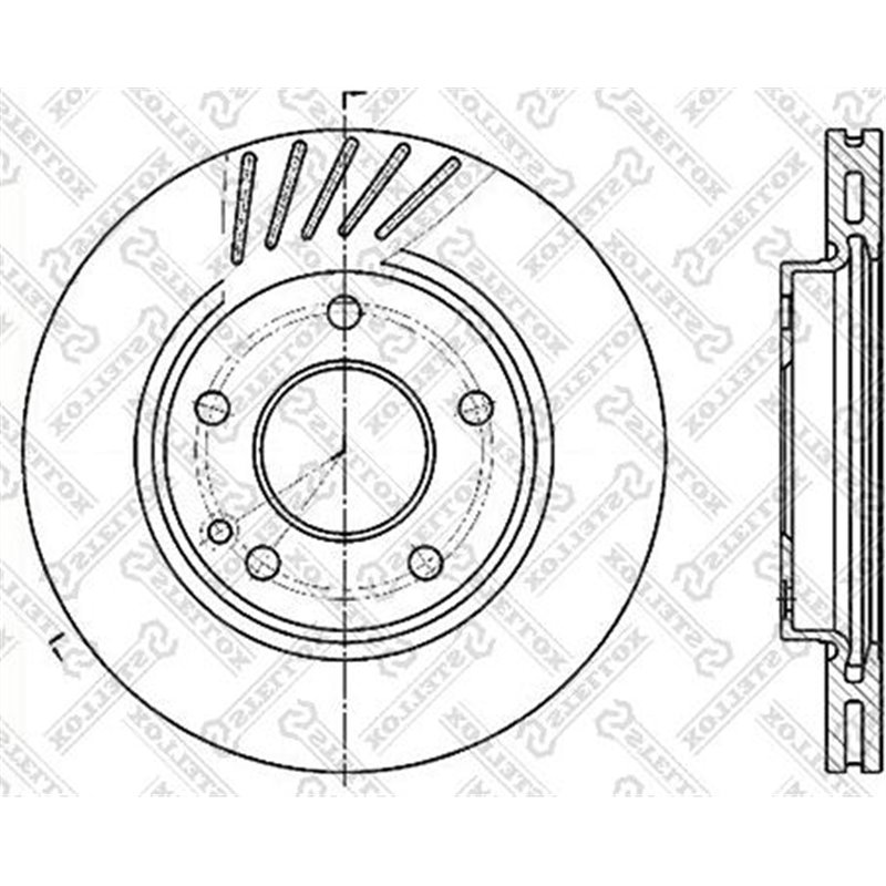 Disc frana - Comline-ADC1605V