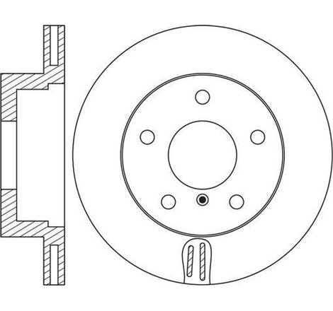 Disc frana - Comline-ADC1728V