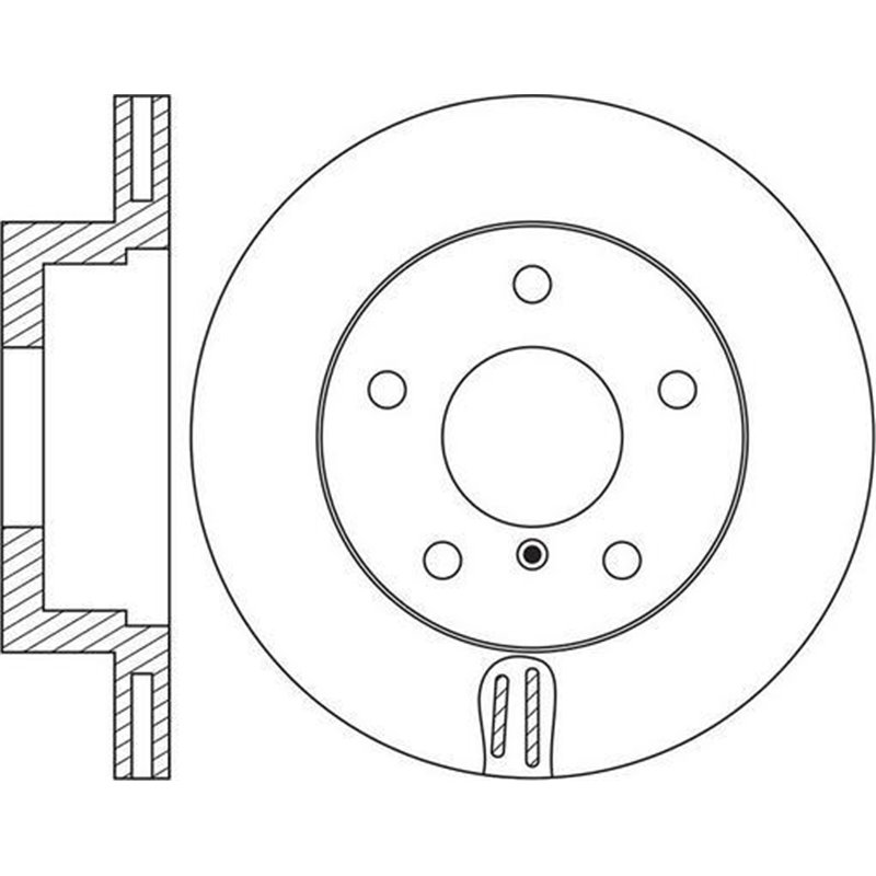 Disc frana - Comline-ADC1728V