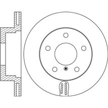 Disc frana - Comline-ADC1728V
