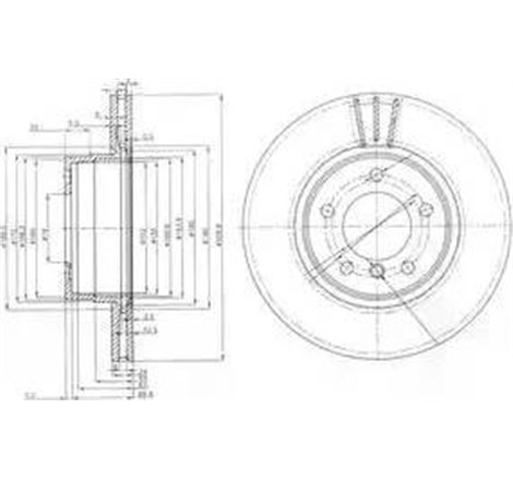 Disc frana - Comline-ADC1737V