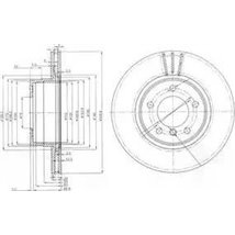 Disc frana - Comline-ADC1737V