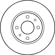 Disc frana - Comline-ADC1809