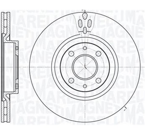 Disc frana - Comline-ADC1811V