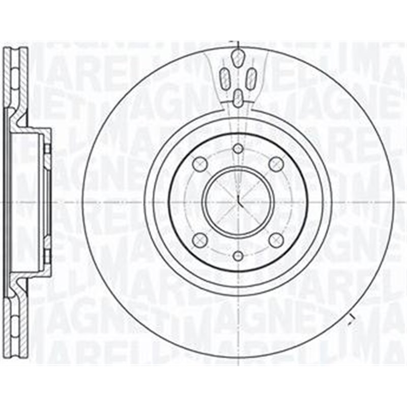 Disc frana - Comline-ADC1811V