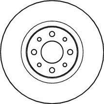 Disc frana - Comline-ADC1814V