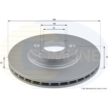 Disc frana - Comline-ADC2719V