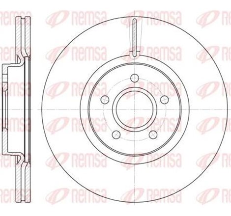 Disc frana - Comline-ADC2844V