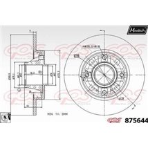 Disc frana - Comline-ADC3002