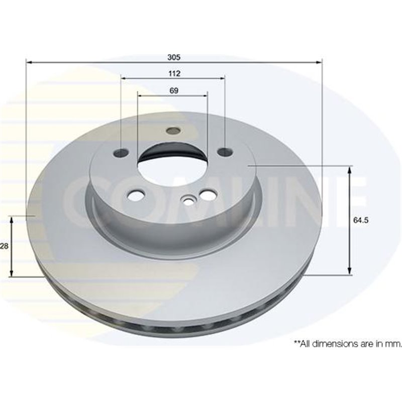 Disc frana - Comline-ADC4014V