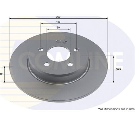 Disc frana - Comline-ADC4052