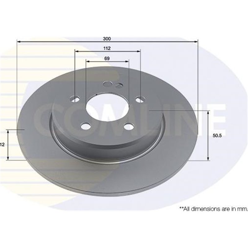 Disc frana - Comline-ADC4052