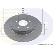 Disc frana - Comline-ADC4052