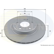 Disc frana - Comline-ADC4075V