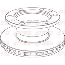 Disc frana - Comline-ADC9005V