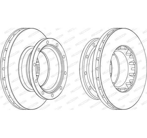 Disc frana - Comline-ADC9007V