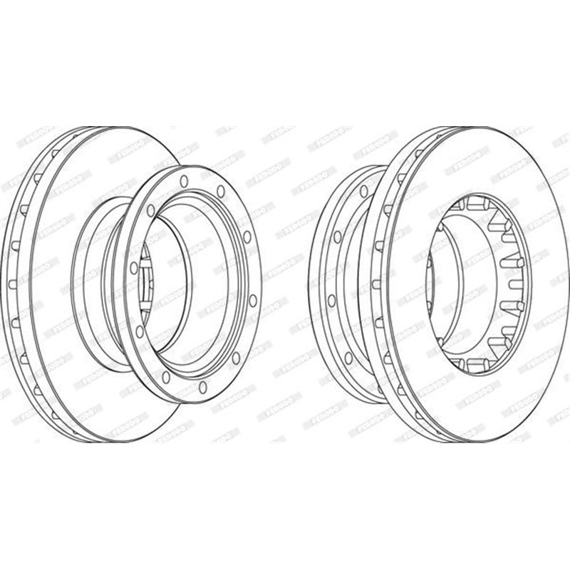 Disc frana - Comline-ADC9007V