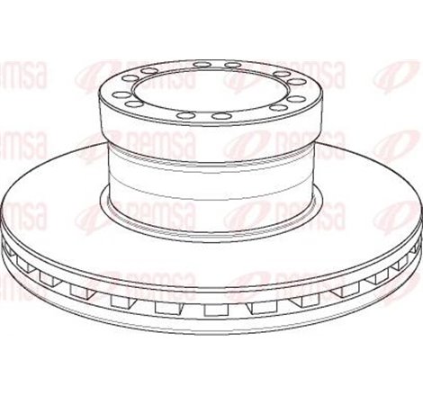 Disc frana - Comline-ADC9032V