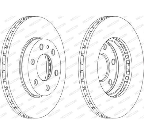 Disc frana - Comline-ADC9087V