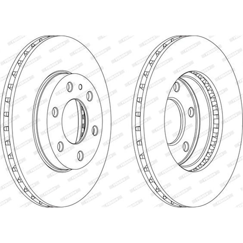 Disc frana - Comline-ADC9087V