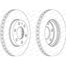 Disc frana - Comline-ADC9087V