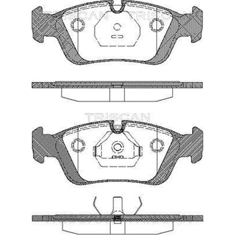 Set placute frana,frana disc - Comline-CBP01023