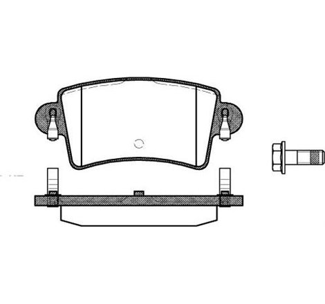 Set placute frana,frana disc - Comline-CBP01036