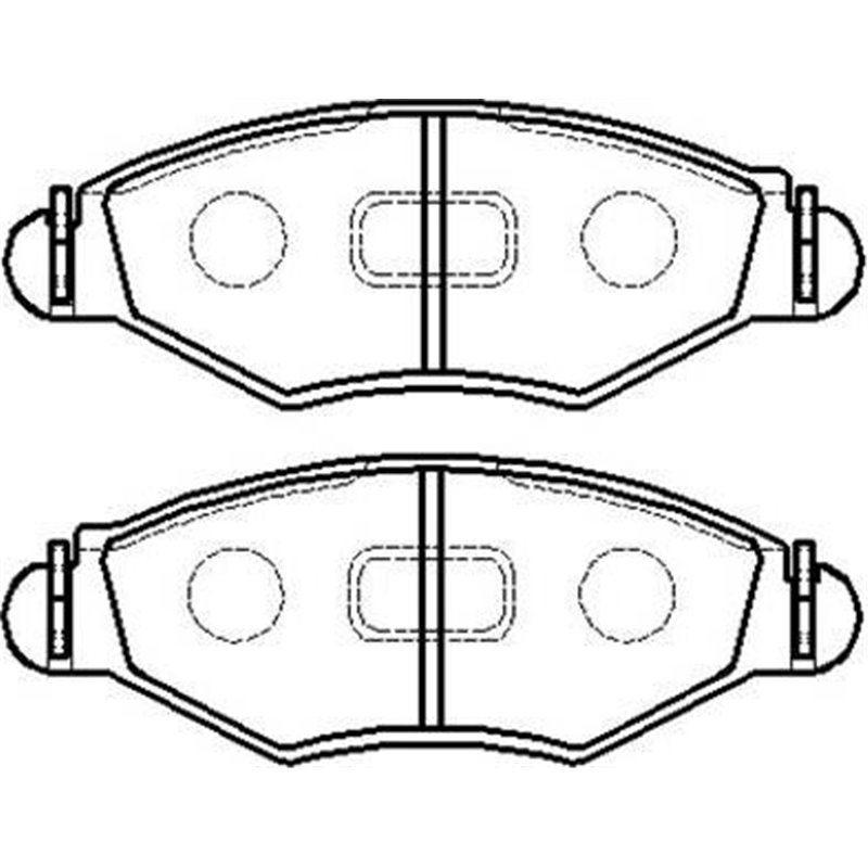 Set placute frana,frana disc - Comline-CBP01131