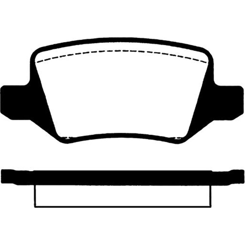 Set placute frana,frana disc - Comline-CBP01149