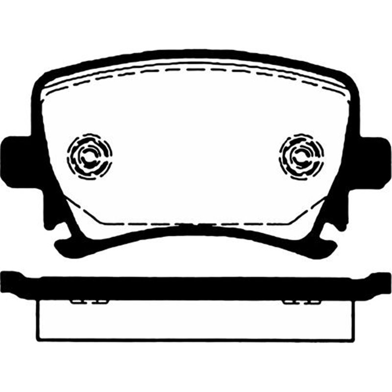 Set placute frana,frana disc - Comline-CBP01284