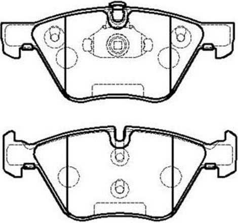 Set placute frana,frana disc - Comline-CBP01300