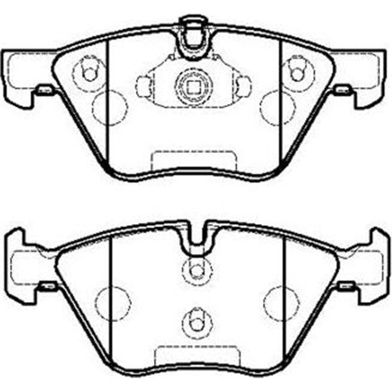 Set placute frana,frana disc - Comline-CBP01300