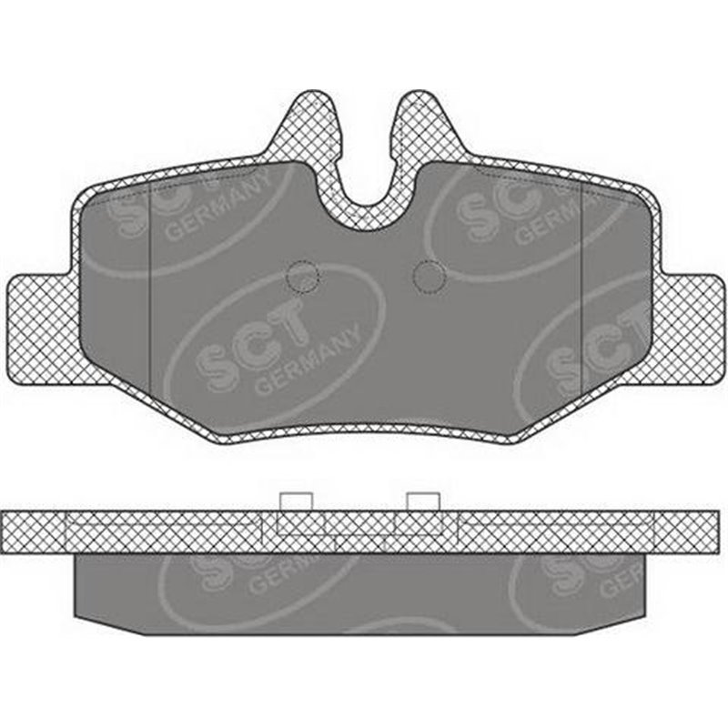 Set placute frana,frana disc - Comline-CBP01306