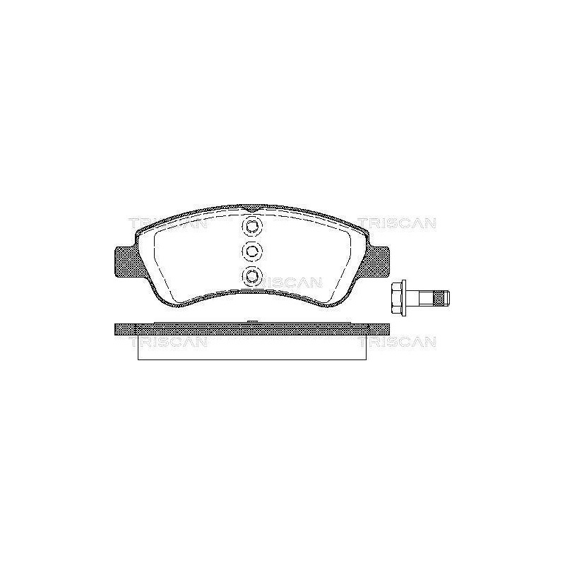 Set placute frana,frana disc - Comline-CBP01525