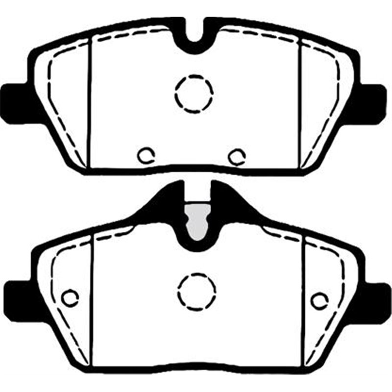 Set placute frana,frana disc - Comline-CBP01531