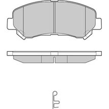 Set placute frana,frana disc - Comline-CBP01577