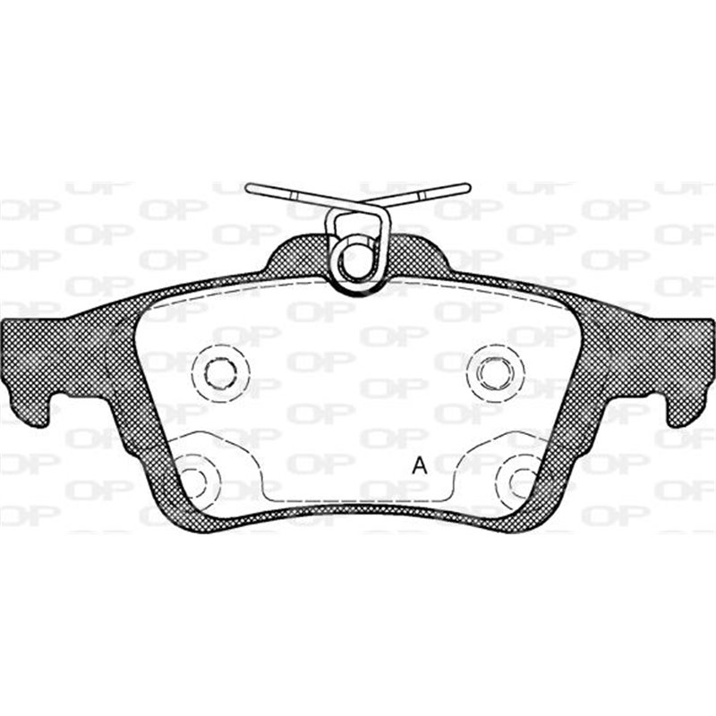 Set placute frana,frana disc - Comline-CBP01629
