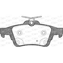 Set placute frana,frana disc - Comline-CBP01629