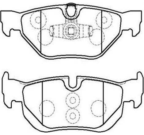 Set placute frana,frana disc - Comline-CBP01708