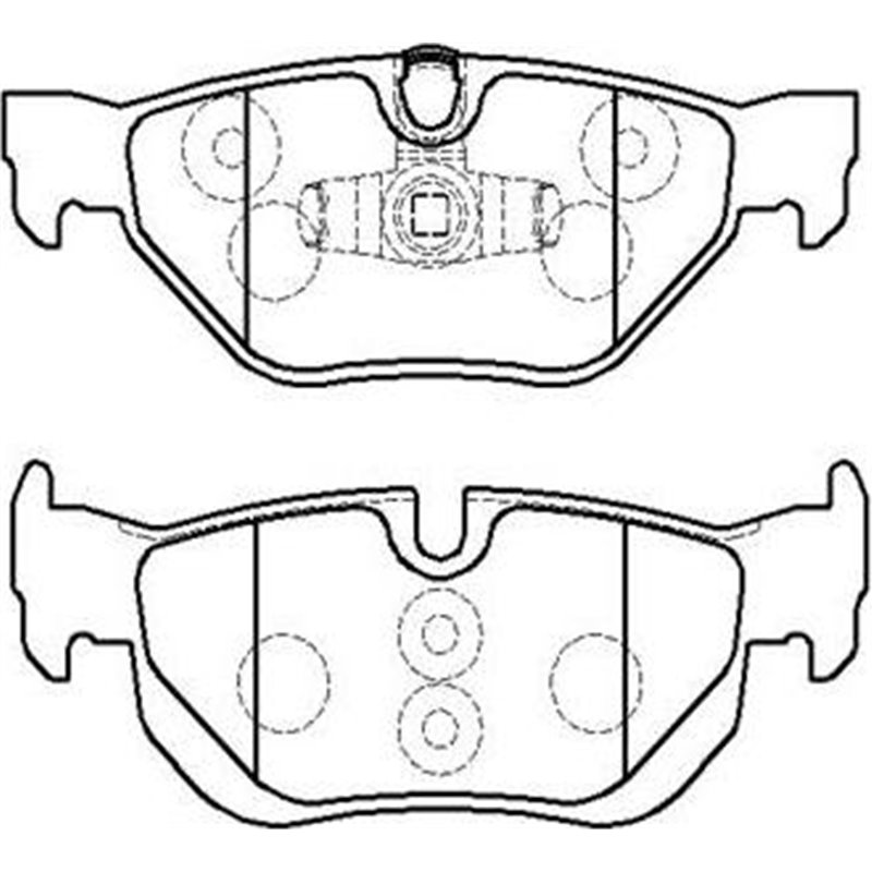 Set placute frana,frana disc - Comline-CBP01708