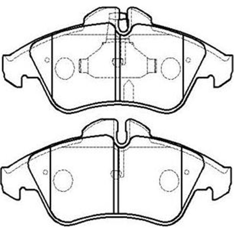 Set placute frana,frana disc - Comline-CBP0212