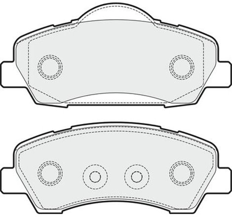 Set placute frana,frana disc - Comline-CBP02199