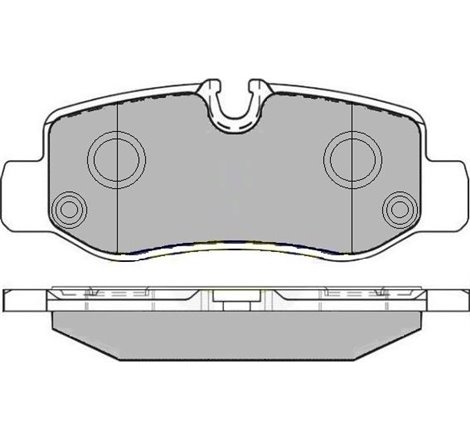 Set placute frana,frana disc - Comline-CBP02315