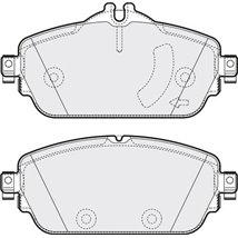 Set placute frana,frana disc - Comline-CBP02346