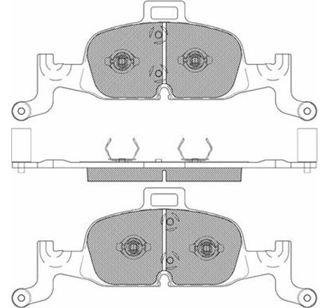 Set placute frana,frana disc - Comline-CBP02365